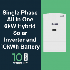 V-Pro Hiconics 6kW Hybrid Inverter and 10kWh Battery | All In One | 10 Year Warranty